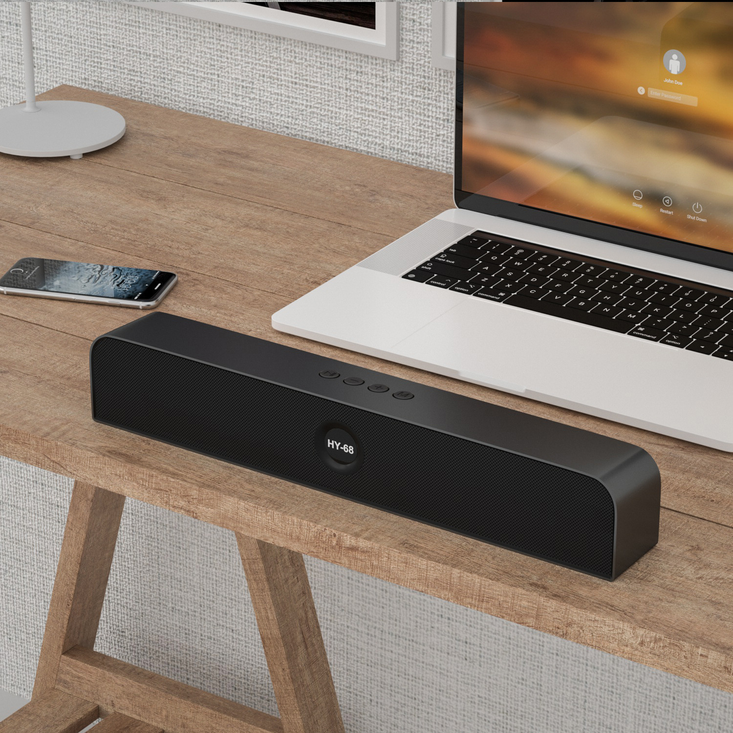 HY-68 Smart Bluetooth Soundbar - Image 2