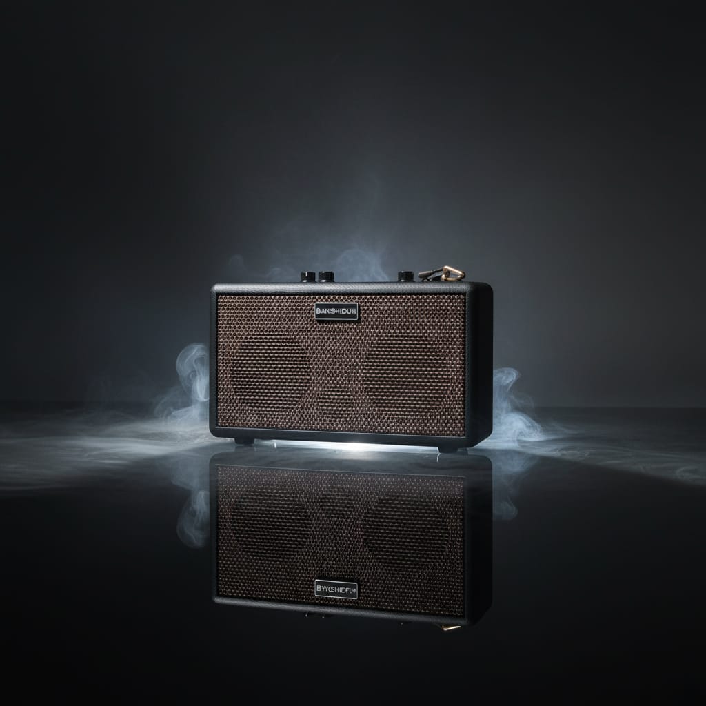 BANSHIDUN Dual Speaker Household Outdoor Portable Card Speaker - Image 5