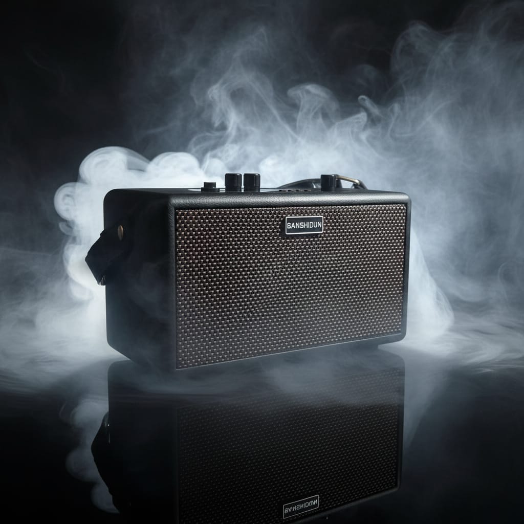 BANSHIDUN Dual Speaker Household Outdoor Portable Card Speaker - Image 6