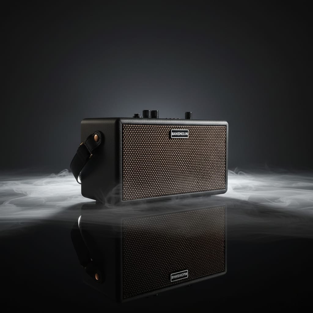 BANSHIDUN Dual Speaker Household Outdoor Portable Card Speaker - Image 8